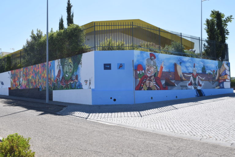 Mural do Agrupamento de Escolas (2)