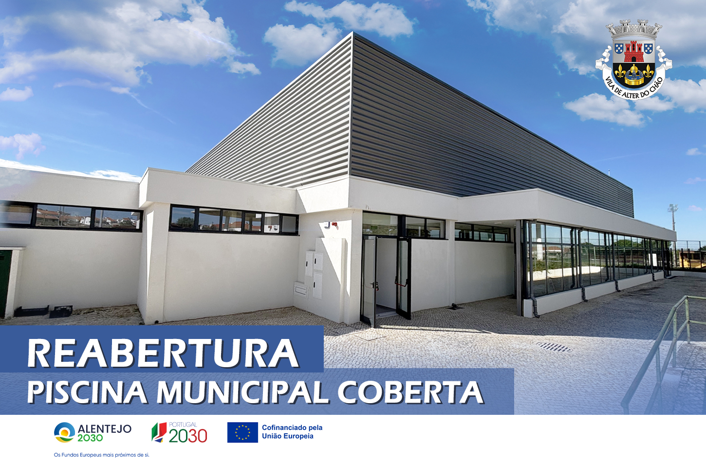 Reabertura da Piscina Coberta Municipal